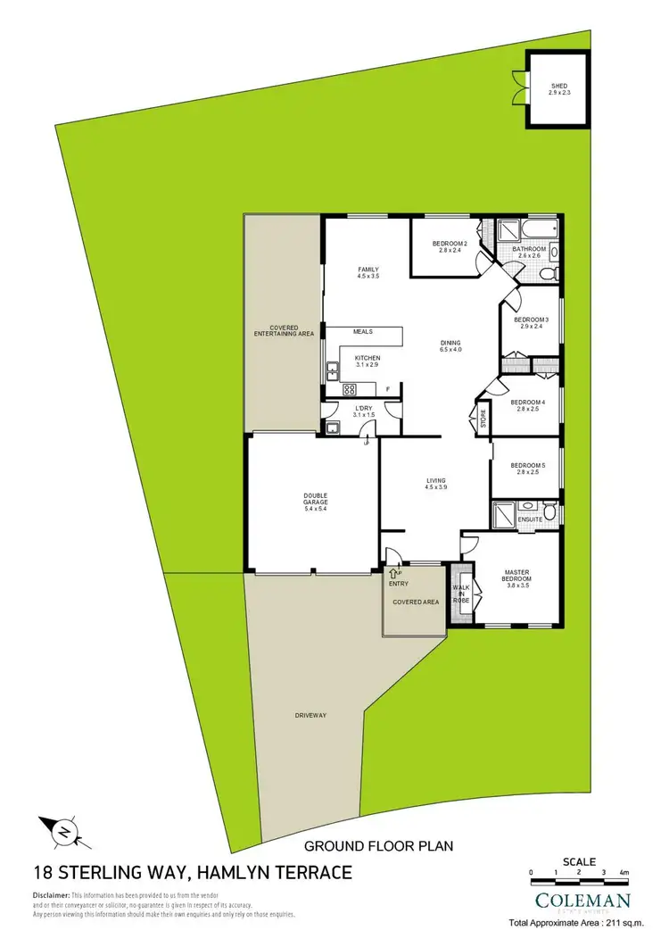 Floorplan of Homely house listing, 18 Sterling Way, Hamlyn Terrace NSW 2259