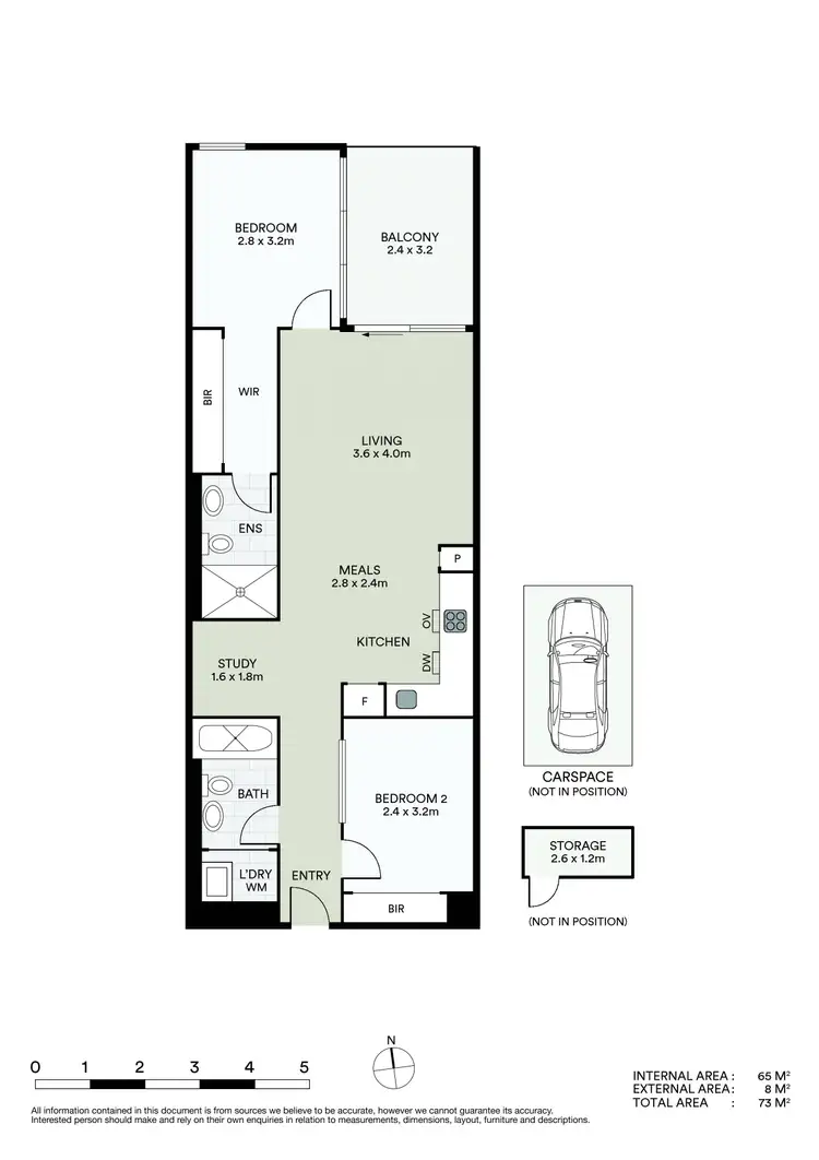 Floorplan of Homely apartment listing, 103C/11 Shamrock Street, Abbotsford VIC 3067
