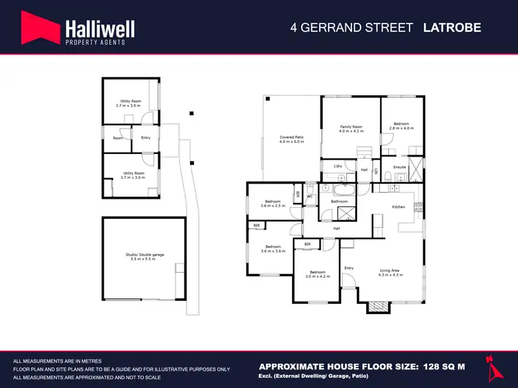 Floorplan of Homely house listing, 4 Gerrand Street, Latrobe TAS 7307