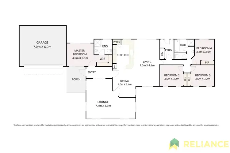 Floorplan of Homely house listing, 21 Springbank Way, Brookfield VIC 3338
