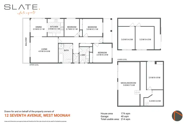 Floorplan of Homely house listing, 12 Seventh Avenue, West Moonah TAS 7009