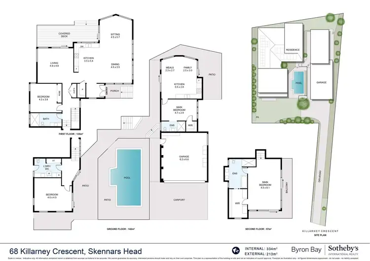 Floorplan of Homely house listing, 68 Killarney Crescent, Skennars Head NSW 2478