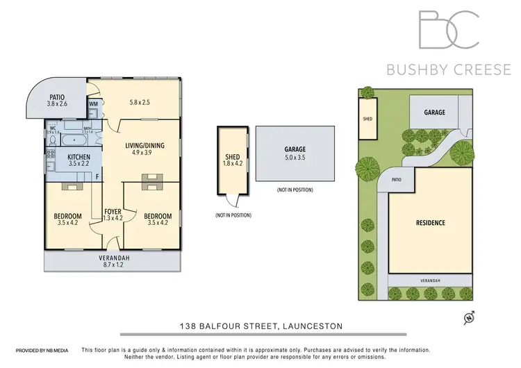 Floorplan of Homely house listing, 138 Balfour Street, Launceston TAS 7250