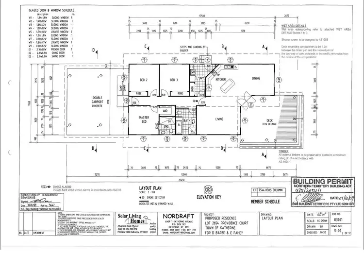Floorplan of Homely house listing, 18 Providence Court, Katherine NT 850