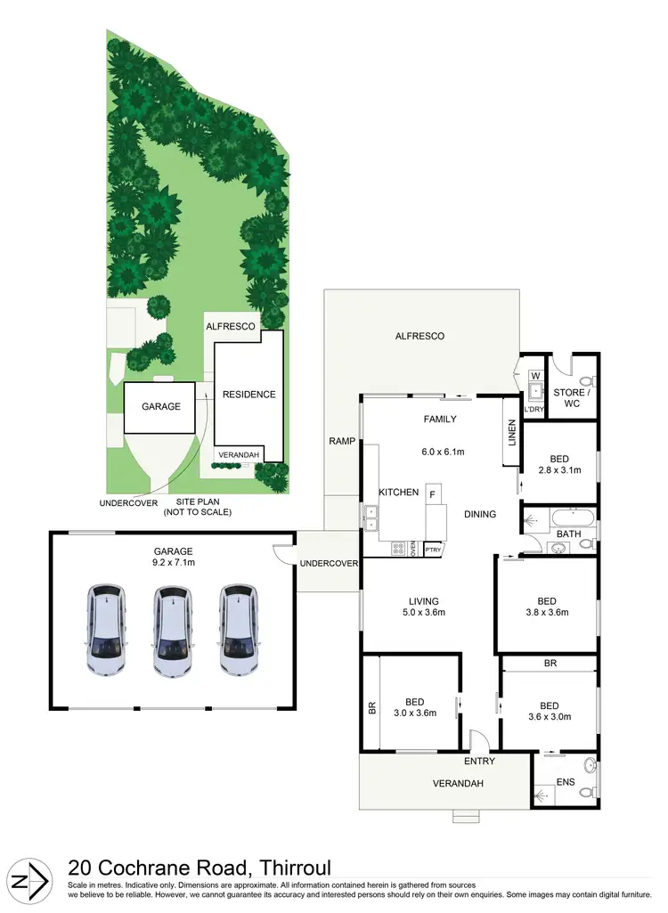 Floorplan of Homely house listing, 20 Cochrane Road, Thirroul NSW 2515