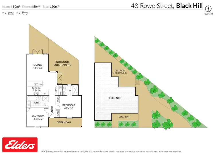 Floorplan of Homely house listing, 48 Rowe Street, Black Hill VIC 3350