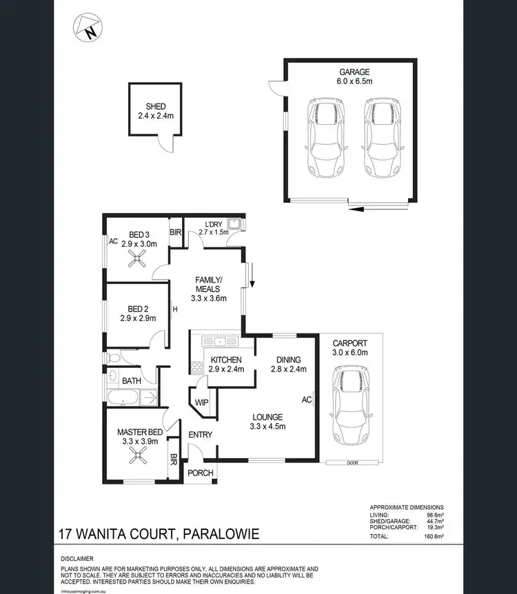 Floorplan of Homely house listing, 17 Wanita Court, Paralowie SA 5108