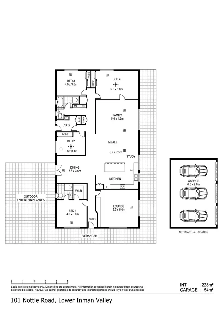 Floorplan of Homely rural property listing, 101 Nottle Road, Lower Inman Valley SA 5211