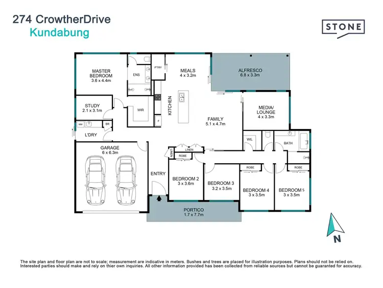 Floorplan of Homely house listing, 274 Crowther Drive, Kundabung NSW 2441