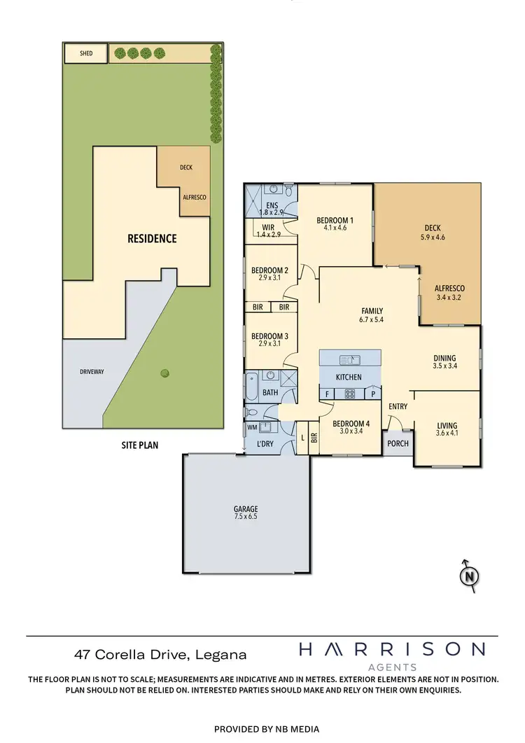 Floorplan of Homely house listing, 47 Corella Drive, Legana TAS 7277