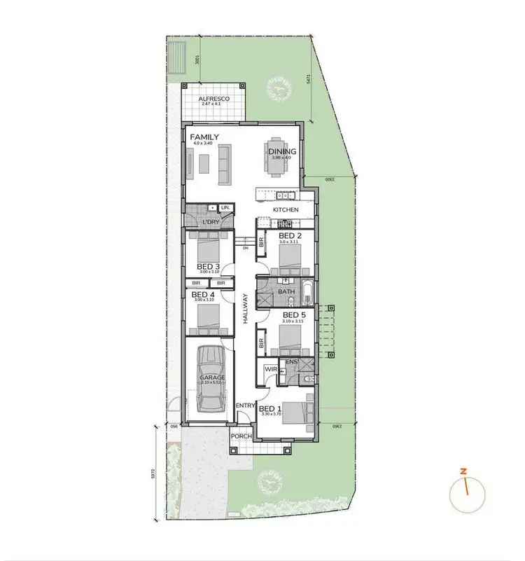 Floorplan of Homely house listing, 17 Equinox Street, Austral NSW 2179