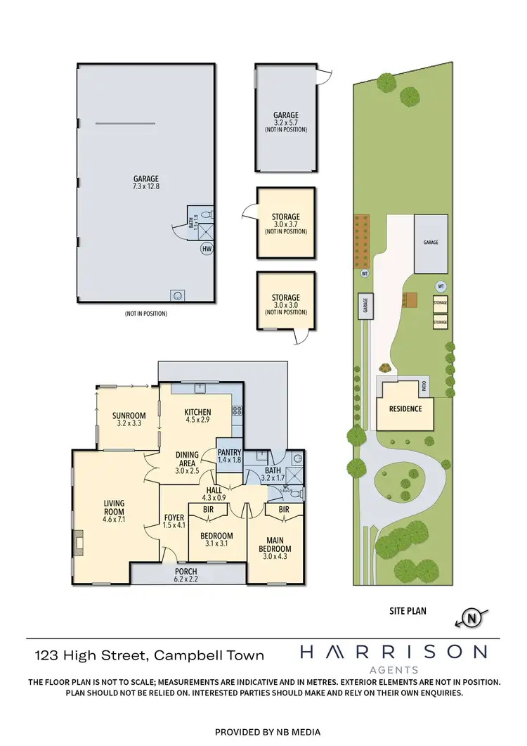 Floorplan of Homely house listing, 123 High Street, Campbell Town TAS 7210