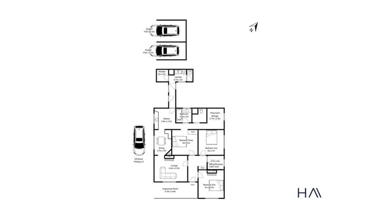 Floorplan of Homely house listing, 8 Bedford Street, Campbell Town TAS 7210