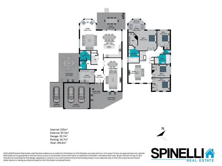 Floorplan of Homely house listing, 5 Baker Place, Mount Warrigal NSW 2528