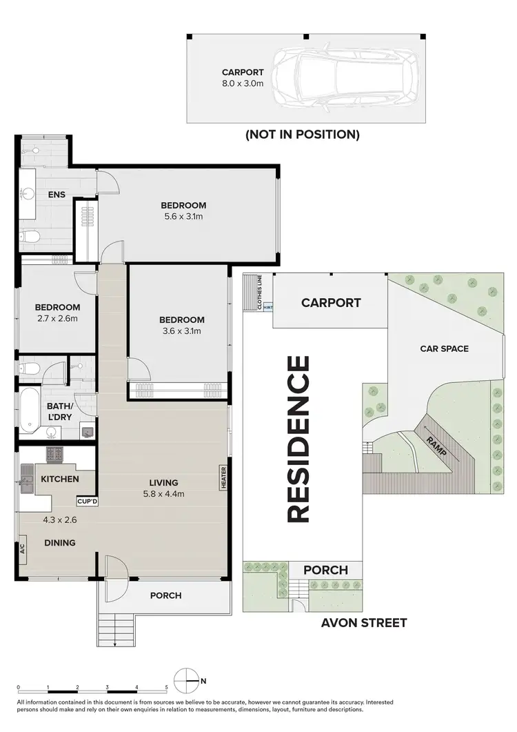 Floorplan of Homely unit listing, 7 Avon Street, Box Hill North VIC 3129