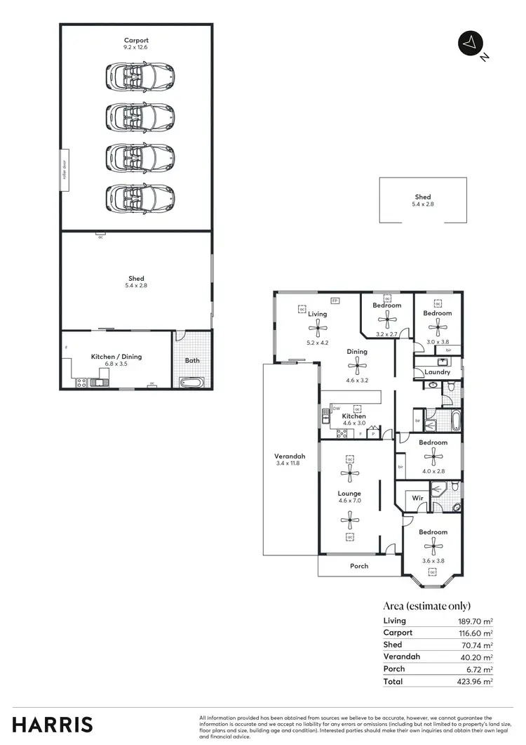 Floorplan of Homely house listing, 9 Coxe Street, Milang SA 5256