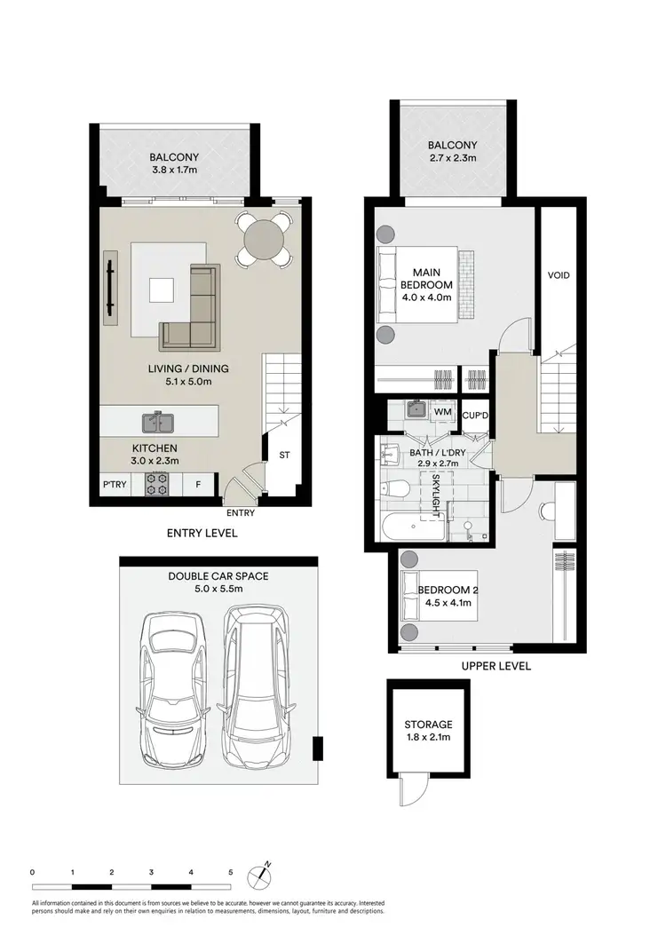 Floorplan of Homely apartment listing, 17/15 Daphne Street, Botany NSW 2019