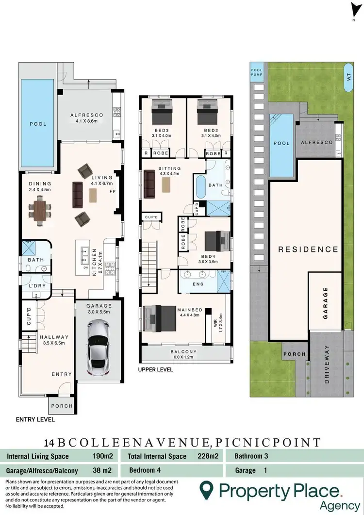 Floorplan of Homely house listing, 14B Colleen Avenue, Picnic Point NSW 2213