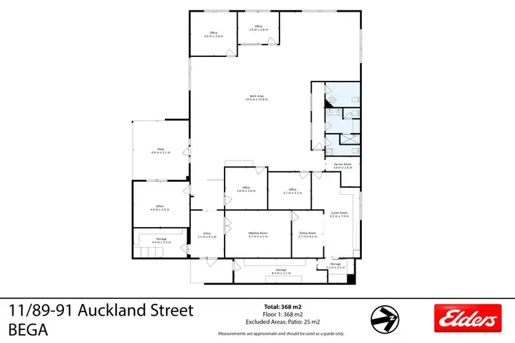 Floorplan of Homely block of units listing, Suite 11/8 Auckland Street, Bega NSW 2550