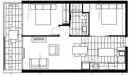 Floorplan of Homely apartment listing, 309/201-207 Albert Street, Brunswick VIC 3056