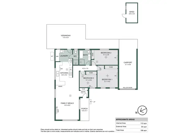 Floorplan of Homely house listing, 64 St Leonard Crescent, Elizabeth Downs SA 5113