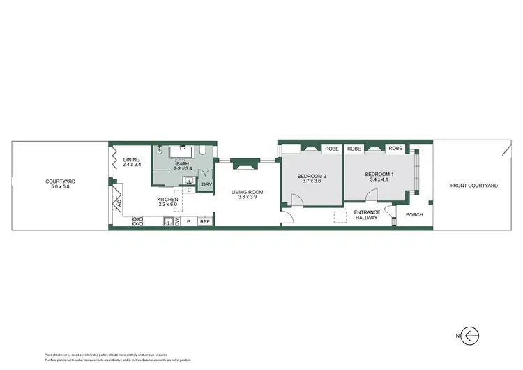 Floorplan of Homely house listing, 5 Dickens Street, Richmond VIC 3121