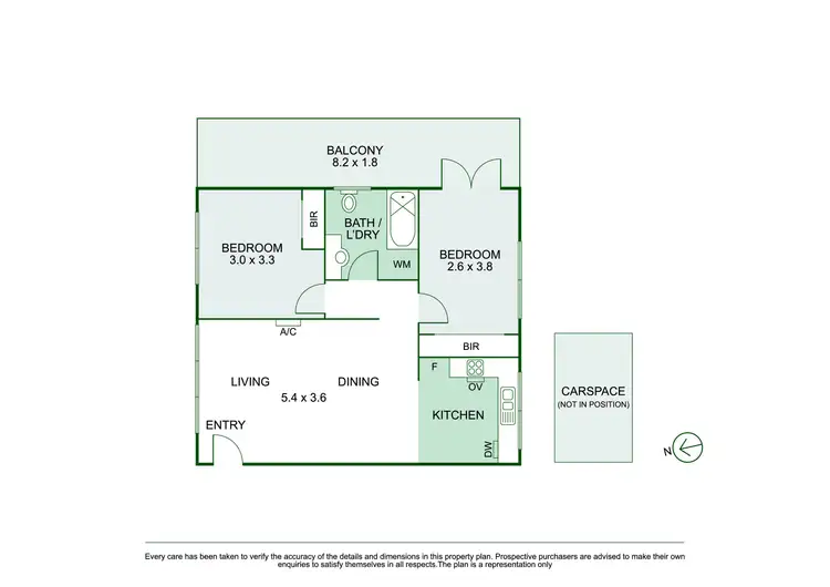 Floorplan of Homely apartment listing, 8/35 Waltham Street, Richmond VIC 3121