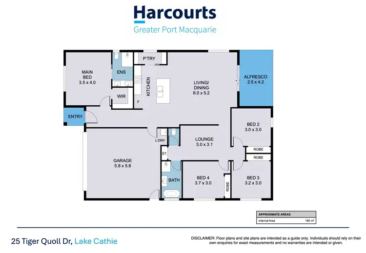 Floorplan of Homely house listing, 25 Tiger Quoll Drive, Lake Cathie NSW 2445