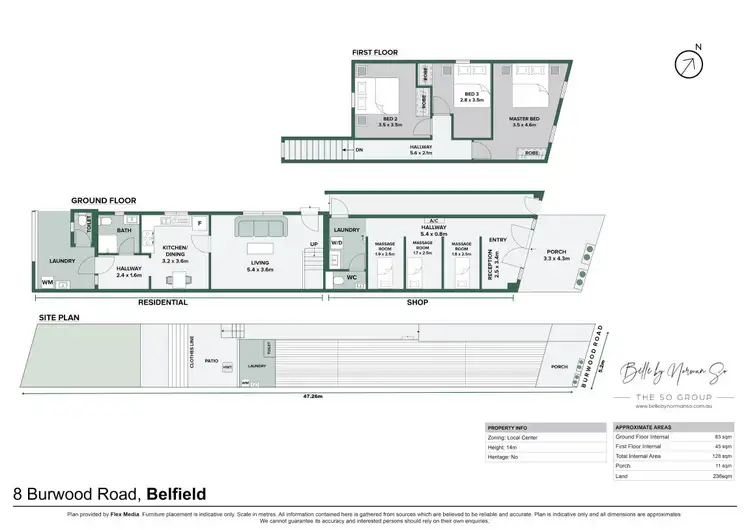 Floorplan of Homely house listing, 8 Burwood Road, Belfield NSW 2191
