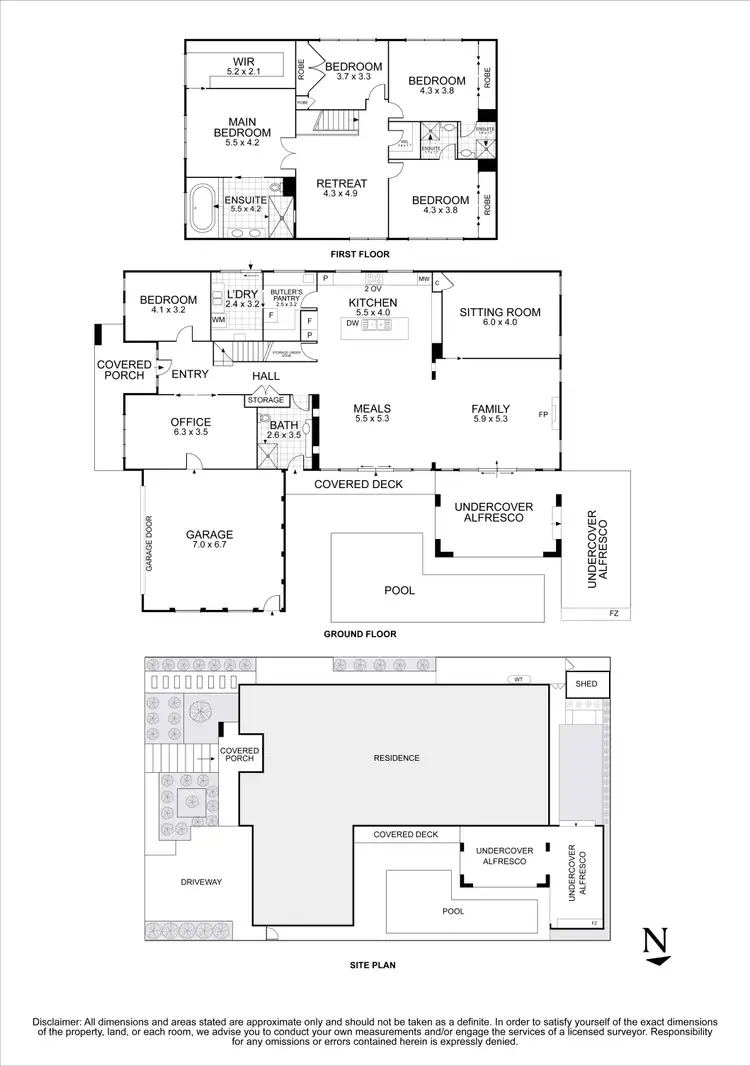 Floorplan of Homely house listing, 13 Pembury Way, Hillside VIC 3037