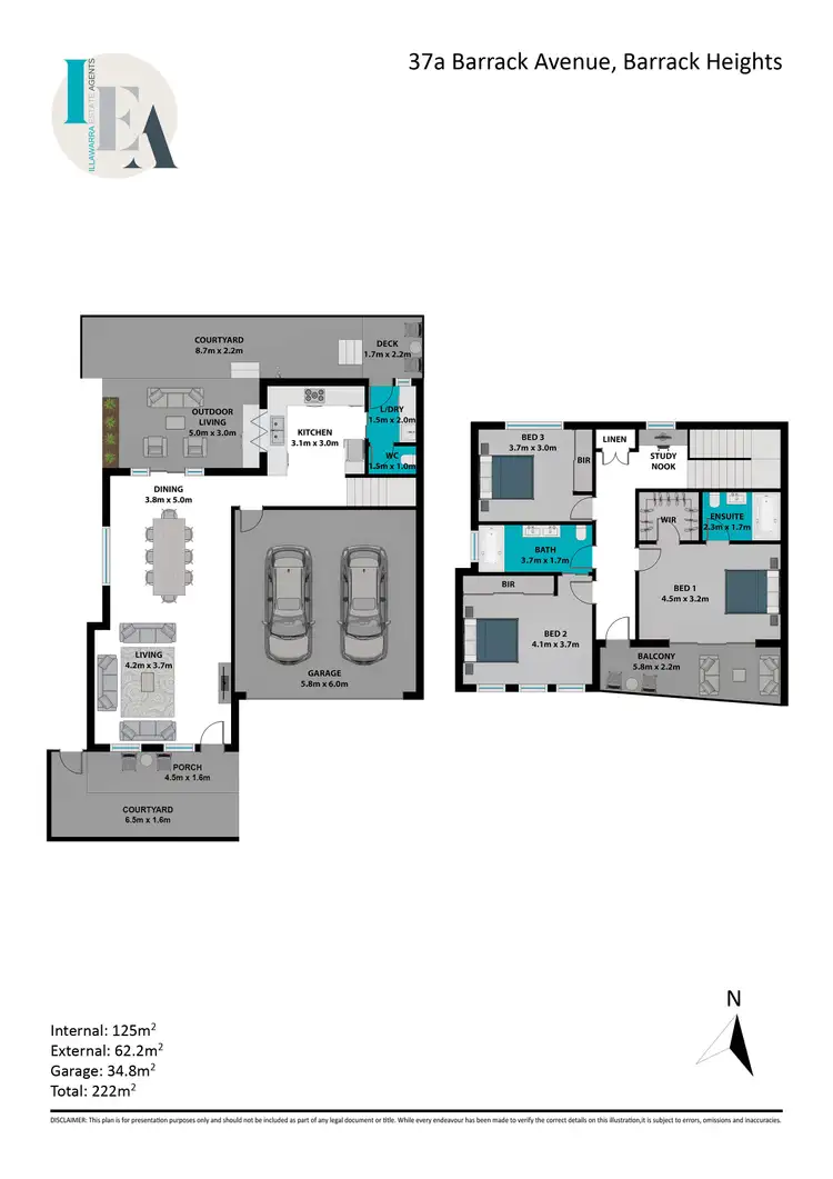 Floorplan of Homely house listing, 37A Barrack Avenue, Barrack Heights NSW 2528