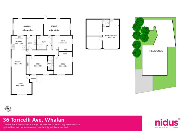 Floorplan of Homely house listing, 36 Toricelli Avenue, Whalan NSW 2770