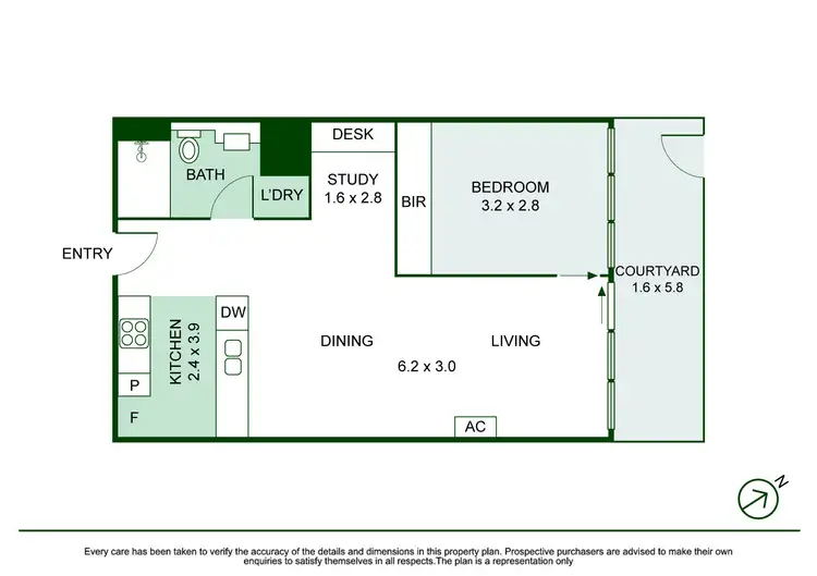 Floorplan of Homely apartment listing, 2/201 High Street, Prahran VIC 3181