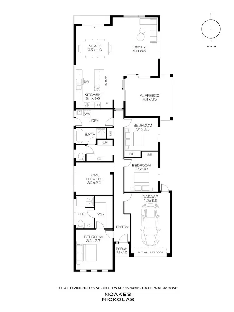 Floorplan of Homely house listing, 18A Barker Avenue, South Plympton SA 5038
