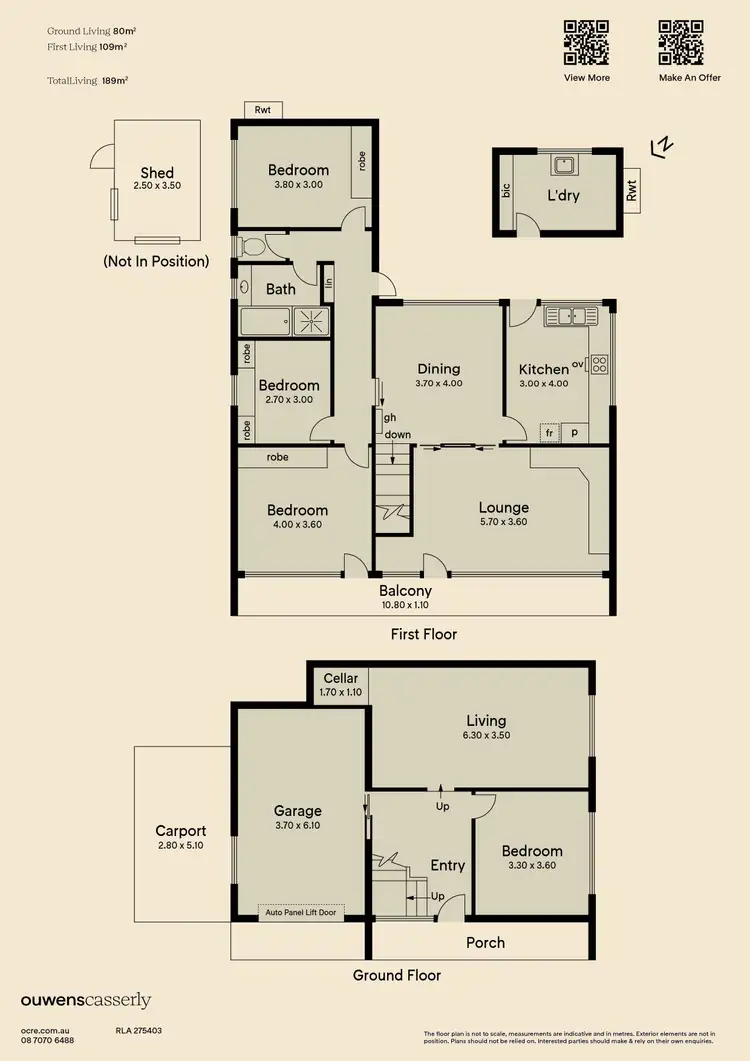 Floorplan of Homely house listing, 19 Penfold Street, Bedford Park SA 5042