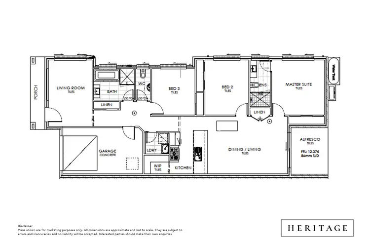 Floorplan of Homely semi-detached listing, 27a Columbus Street, Hamlyn Terrace NSW 2259