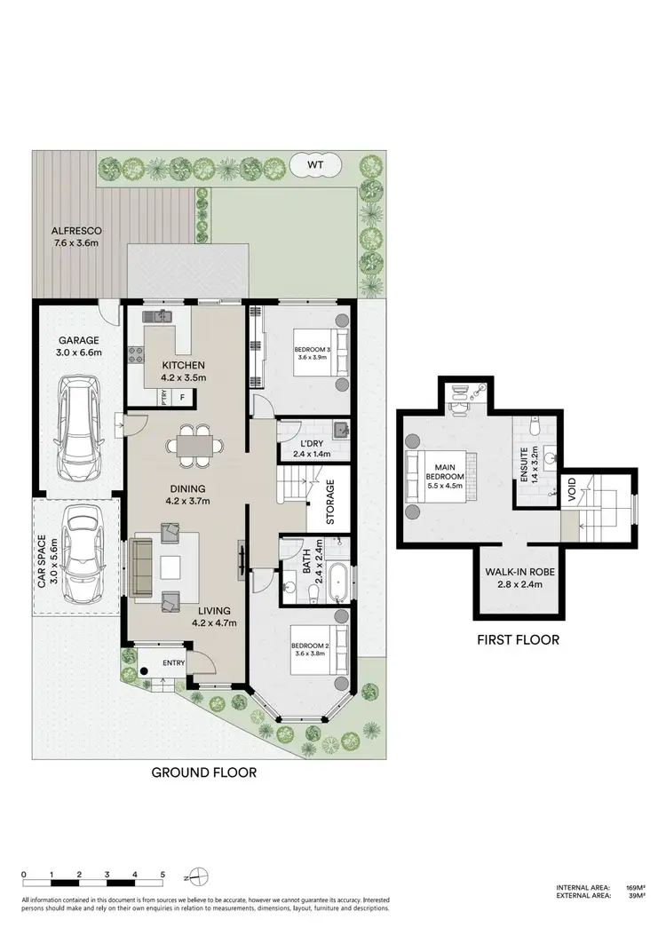 Floorplan of Homely villa listing, 3/127 Old Kent Road, Greenacre NSW 2190