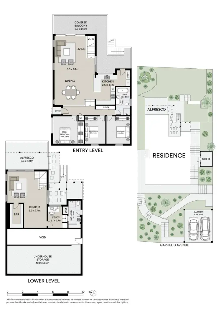 Floorplan of Homely house listing, 16 Garfield Avenue, Bonnet Bay NSW 2226