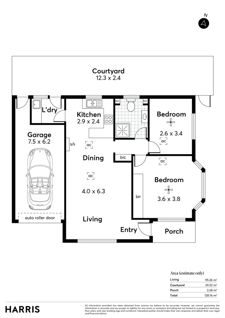 Floorplan of Homely unit listing, 4/51 Hereford Avenue, Trinity Gardens SA 5068