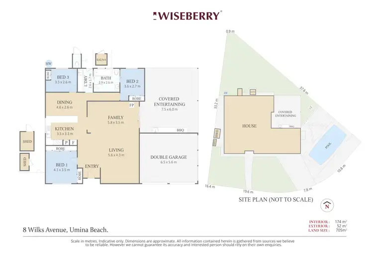 Floorplan of Homely house listing, 8 Wilks Avenue, Umina Beach NSW 2257