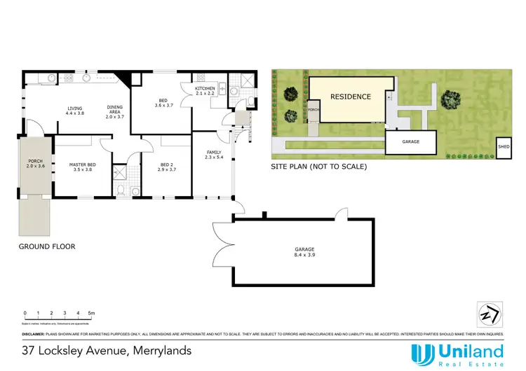 Floorplan of Homely house listing, 37 Locksley Avenue, Merrylands NSW 2160
