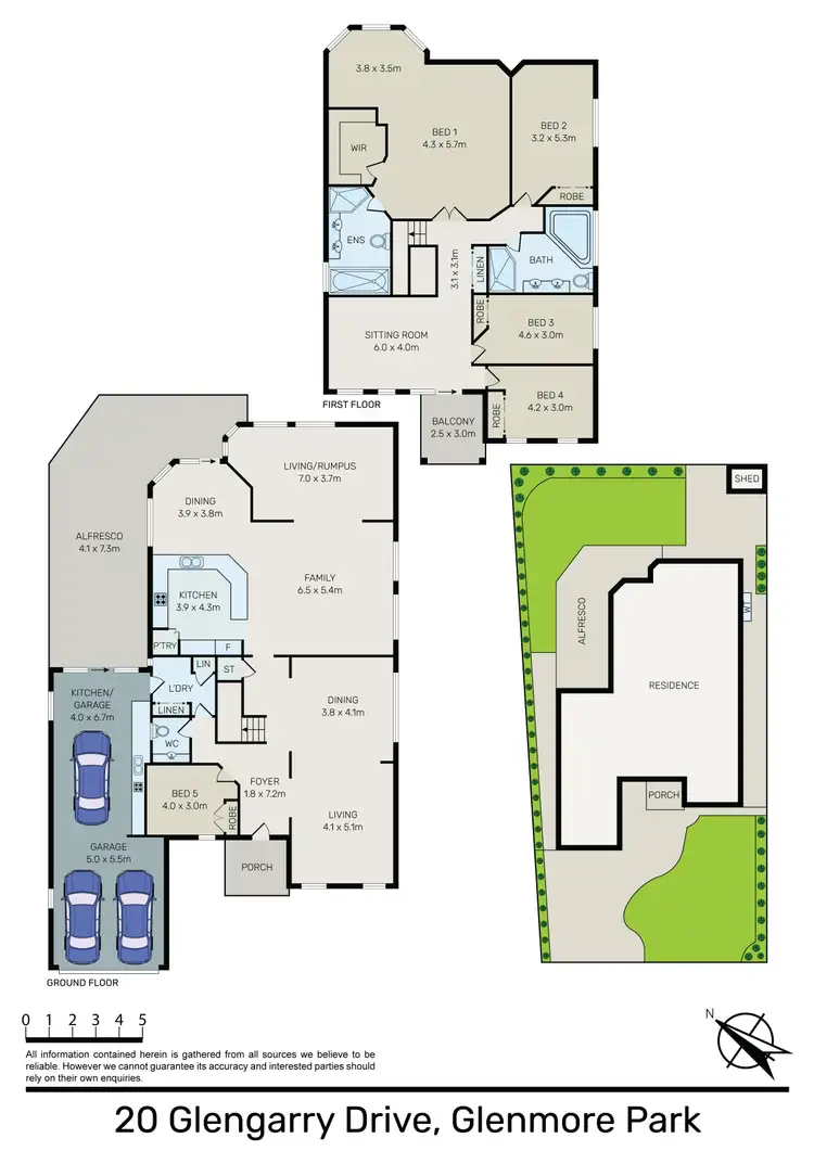 Floorplan of Homely house listing, 20 Glengarry Drive, Glenmore Park NSW 2745