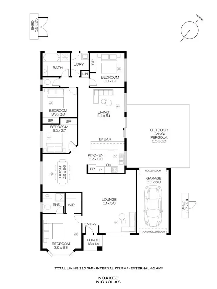 Floorplan of Homely house listing, 20 Oxford Street, Hillcrest SA 5086