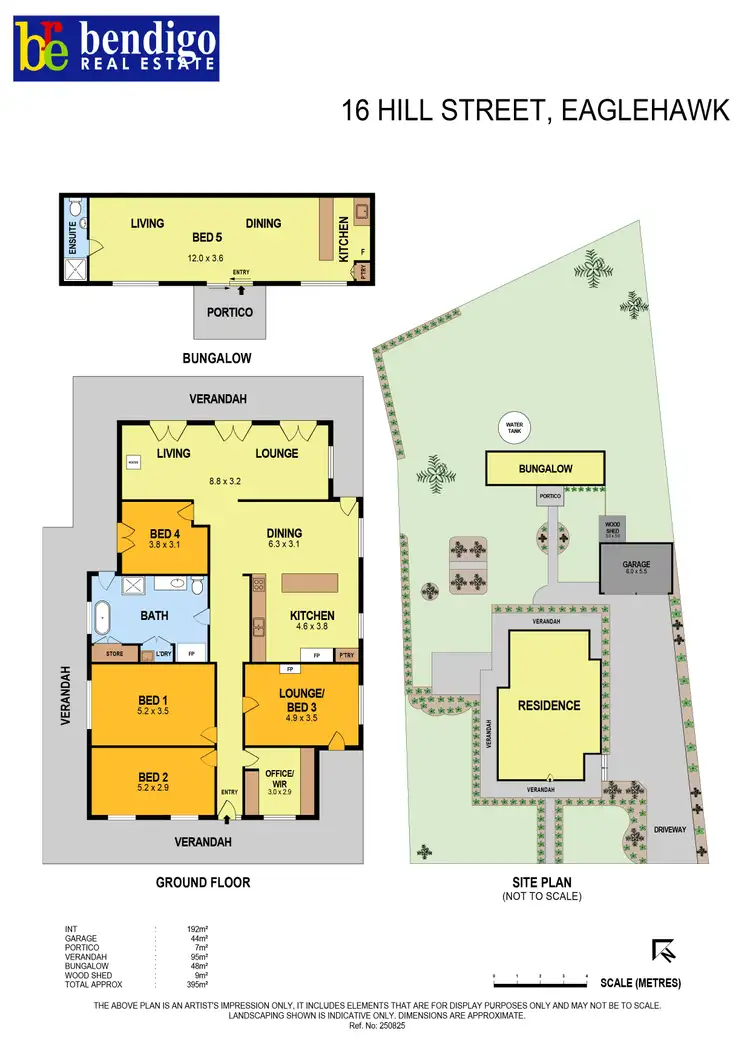 Floorplan of Homely house listing, 16 Hill Street, Eaglehawk VIC 3556