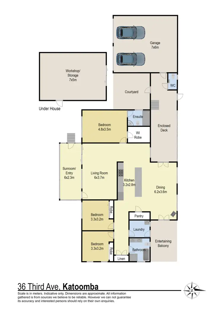 Floorplan of Homely house listing, 36 Third Avenue, Katoomba NSW 2780