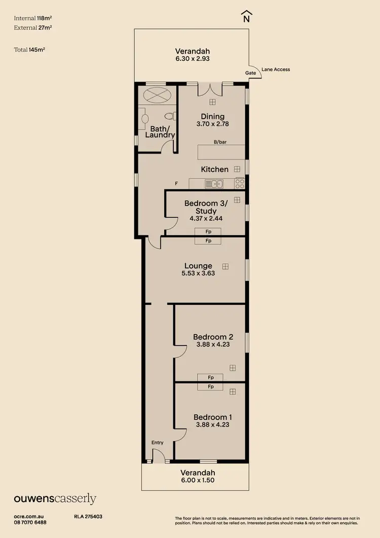 Floorplan of Homely house listing, 154 Sturt Street, Adelaide SA 5000
