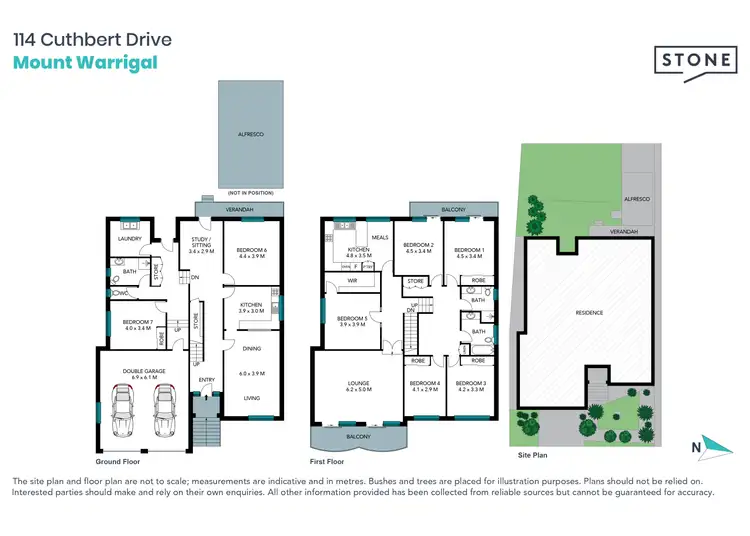 Floorplan of Homely house listing, 114 Cuthbert Drive, Mount Warrigal NSW 2528