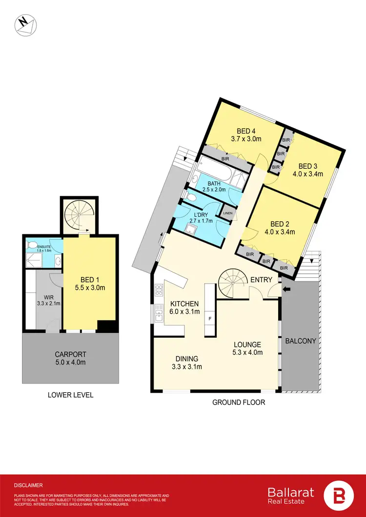 Floorplan of Homely house listing, 11 The Gums, Mount Clear VIC 3350