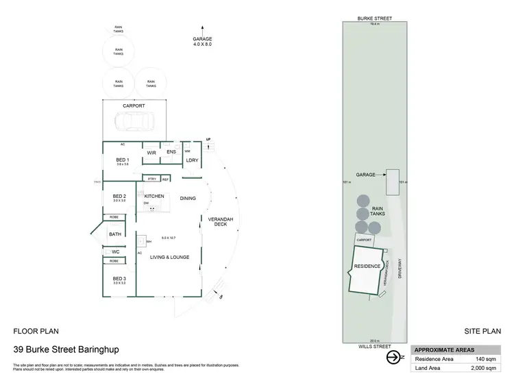 Floorplan of Homely house listing, 39 Burke Street, Baringhup VIC 3463