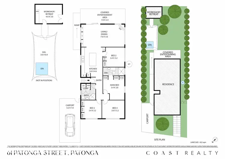 Floorplan of Homely house listing, 61 Patonga Street, Patonga NSW 2256